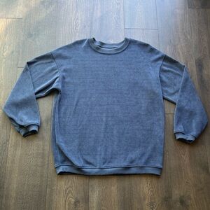 NWOT Blue Textured Sweater